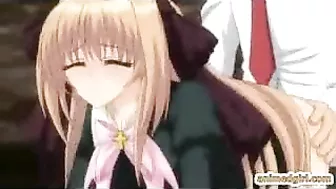 Horny Shemale Gets Gangbanged in Wild Hentai Fuck Fest