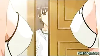 Lesbian Hentai Lovers Lick and Suck Big Tits for Ultimate Pleasure