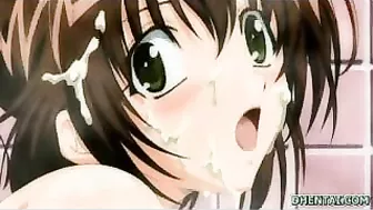 Japanese Anime Porn - Busty Hentai Tittyfuck and Cumshot