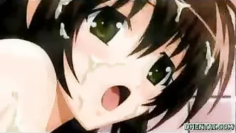 Japanese Anime Porn - Busty Hentai Tittyfuck and Cumshot