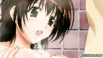 Japanese Anime Porn - Busty Hentai Tittyfuck and Cumshot