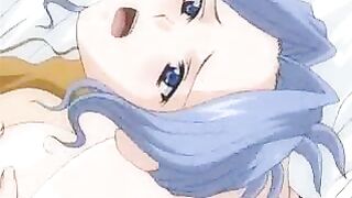 Horny Shemale Gets Rough Ride from Busty Hentai Partner