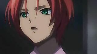 Horny Shemale Gets Rough Ride from Busty Hentai Partner