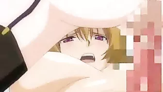 Horny Shemale Gets Rough Ride from Busty Hentai Partner