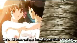 Japanese Anime Porn Video - Busty Hentai Gets Nipple Sucked and Fucked