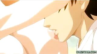 Japanese Anime Porn Video - Busty Hentai Gets Nipple Sucked and Fucked