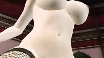 Hardcore Shemale Threesome Fucking in 3D Hentai Porn