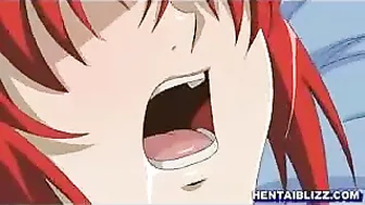 Unleash Your Inner Beast with this Hot Redhead Hentai Girl and Monster Guy Fuck Fest!