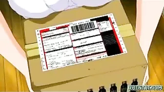 Hentai Threesome with Busty Babes and Cum Show