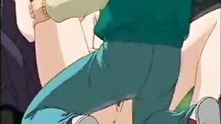 Bound and Wet - A Kinky Anime Teacher Fucks Her Students