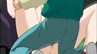 Bound and Wet - A Kinky Anime Teacher Fucks Her Students