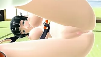 Feel the Thrill of 3D Hentai Shoving Samurai in Pussy