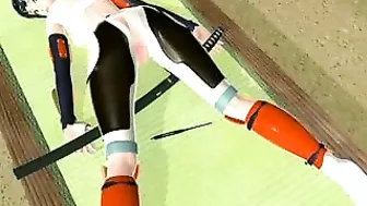 Feel the Thrill of 3D Hentai Shoving Samurai in Pussy