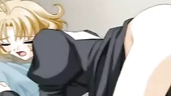 Titillating Tittyfuck for Busty Hentai Goddess