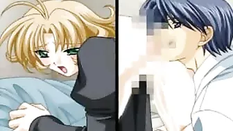 Titillating Tittyfuck for Busty Hentai Goddess