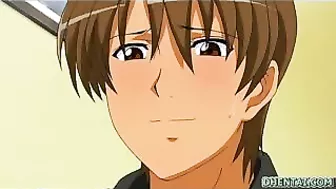 Hentai Babe Sucks Stiff Dick for Ultimate Pleasure