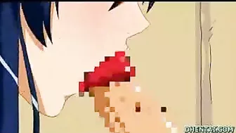 Hentai Babe Sucks Stiff Dick for Ultimate Pleasure