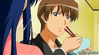 Hentai Babe Sucks Stiff Dick for Ultimate Pleasure