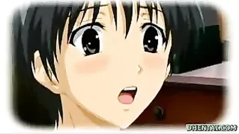 Hentai Beach Fun - Big Tits Fingering and Facial Cum!