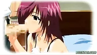 Hentai Beach Fun - Big Tits Fingering and Facial Cum!