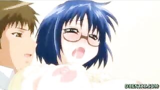 Japanese Anime Hottie Licks Wet Pussy in Steamy Hentai Video