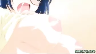 Japanese Anime Hottie Licks Wet Pussy in Steamy Hentai Video
