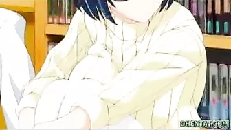 Japanese Anime Hottie Licks Wet Pussy in Steamy Hentai Video