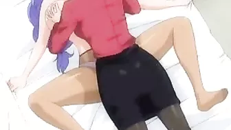 Wet and Wild! Busty Hentai Nurse Fucks for Your Pleasure