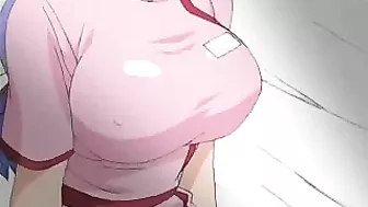 Wet and Wild! Busty Hentai Nurse Fucks for Your Pleasure