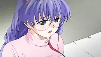 Wet and Wild! Busty Hentai Nurse Fucks for Your Pleasure