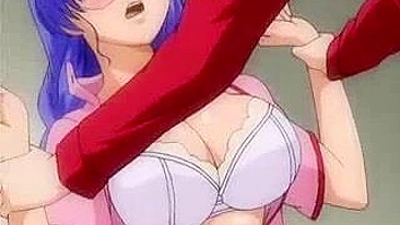 Wet and Wild! Busty Hentai Nurse Fucks for Your Pleasure