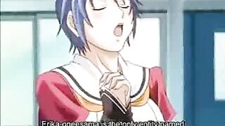 Japanese Porn Video - Super Big Melon Tits Hentai Oral Sex and Cum Swallowing