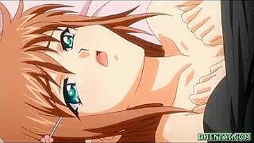 Hentai Slamfucked and Cumshot - Cute Girl Gets Hardcore Porn Action