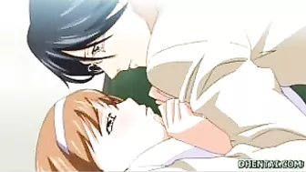 Japanese Anime Porn Video - Busty Hentai Fingered Her Wet Pussy