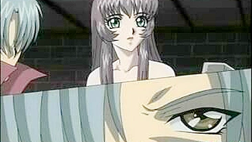 Lesbian Couple's Massage Leads to Double-Ended Dildo Orgasm