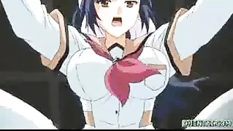 Bound and Beautiful - Three-Way Fuck for Captive Hentai Coeds Bound and Beautiful - Three-Way Fuck for Captive Hentai Coeds