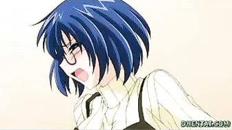 Hentai Porn Video - Big Boobed Babe Sucks Cock and Gets Fucked Hard