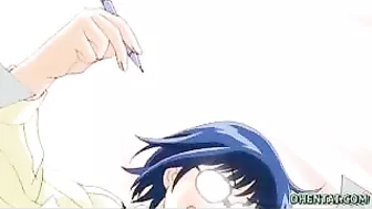 Hentai Porn Video - Big Boobed Babe Sucks Cock and Gets Fucked Hard