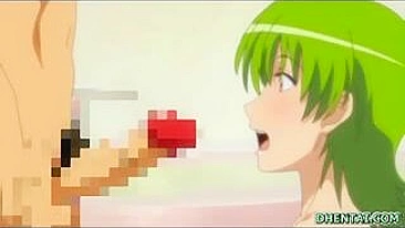 Hentai Porn Video - Sexy Girl Tittyfucking and Cum Spraying