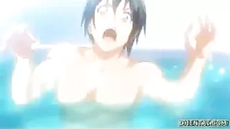 Sexy Schoolgirl Sucks Cock in Hentai Video