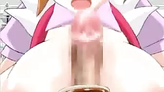 Hentai Princess Rides Shemale with Busty Ghetto Flavor