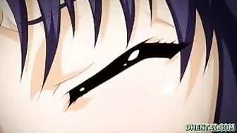 Bound and Gagged Hentai Cutie Gets Hard Gangbanged