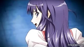 Bound and Gagged Hentai Cutie Gets Hard Gangbanged