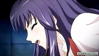 Bound and Gagged Hentai Cutie Gets Hard Gangbanged