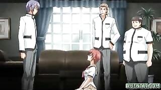 Hentai Schoolgirl's Virgin Big Tits Explored