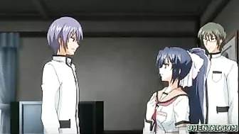 Hentai Schoolgirl's Virgin Big Tits Explored