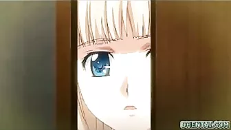 Hentai Schoolgirl's Virgin Big Tits Explored