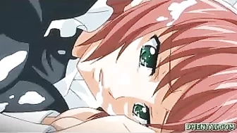 Hentai Schoolgirl's Virgin Big Tits Explored