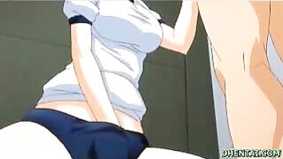 Sexy hentai schoolgirl blowjob with creampie ending - must!