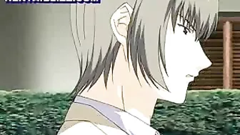 Bound and Gagged Hentai Nurse with Big Tits Gets Fucked by Rough Bandits